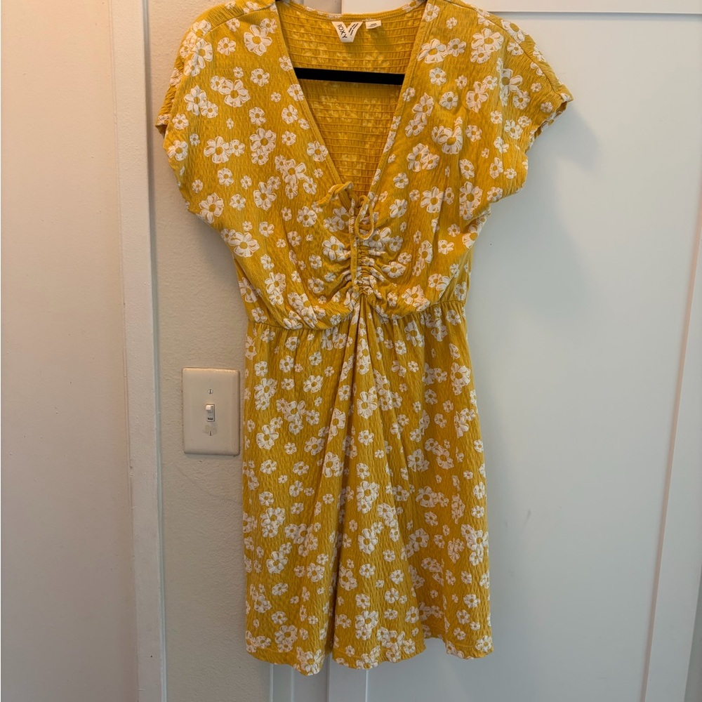 Roxy Yellow Floral Women's Dress